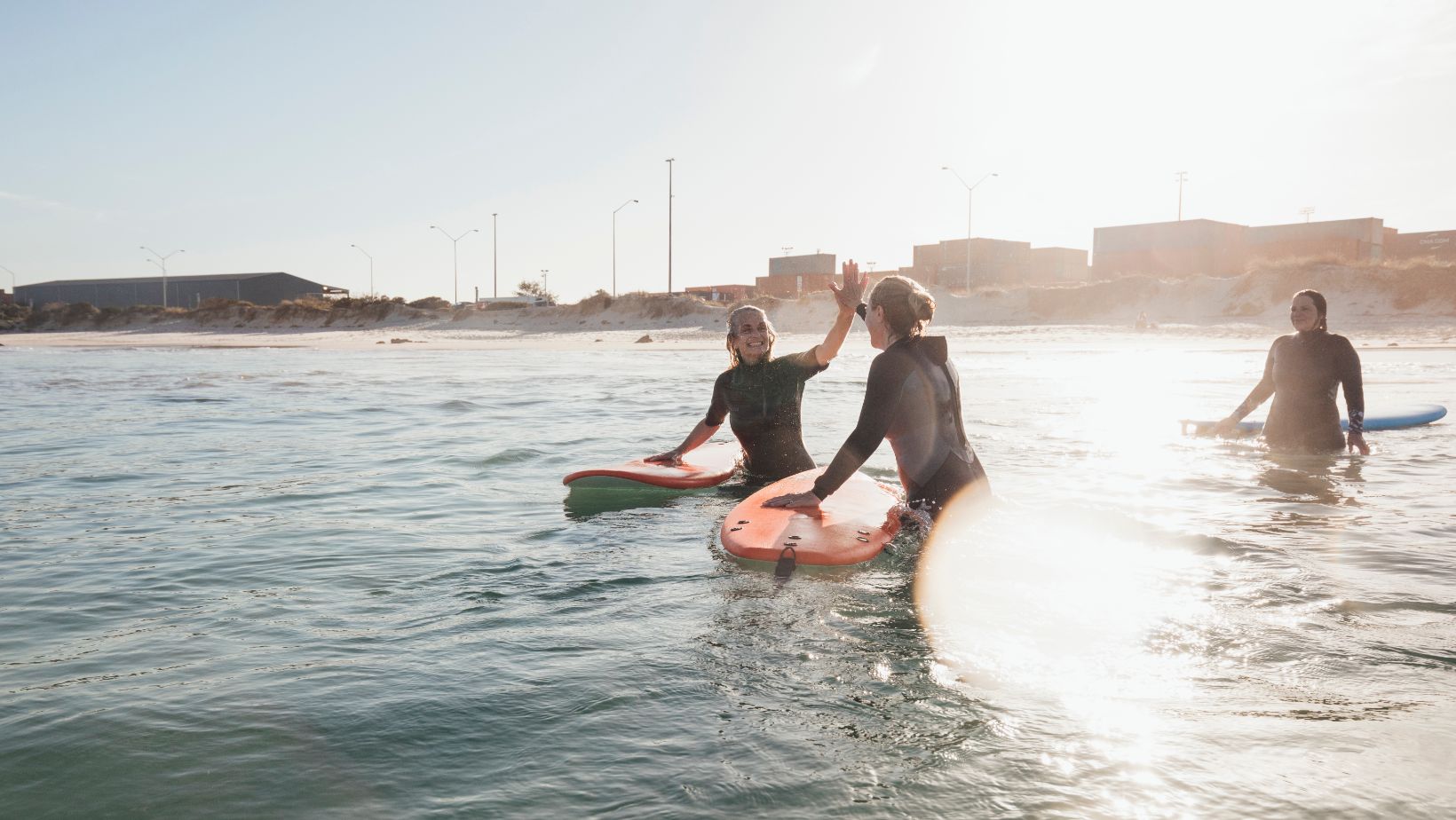Group Surf Lessons in San Diego