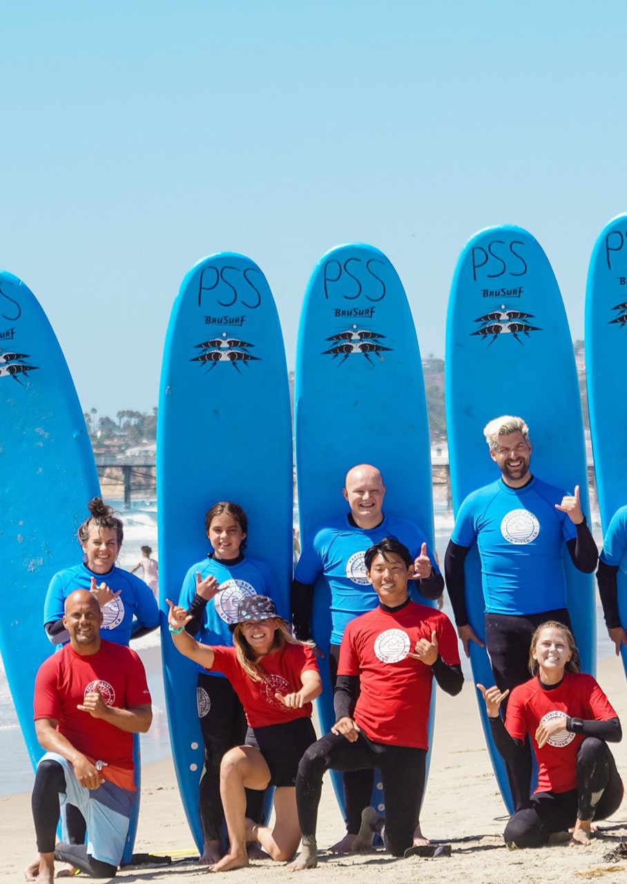 Surf Lessons Family Group