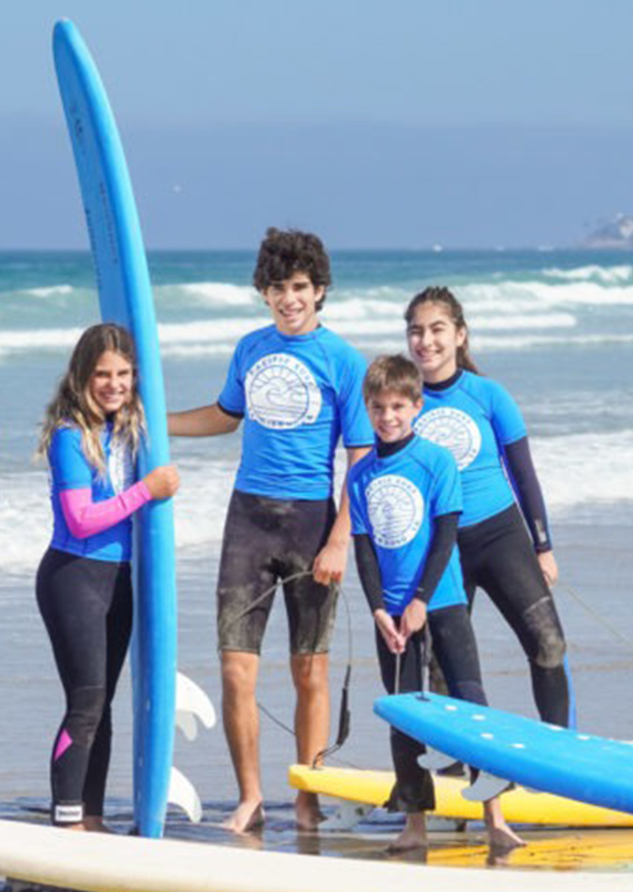 Kids Surfing